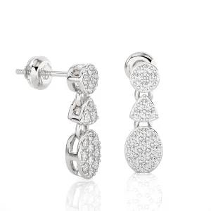 1/3 ctw Round Lab Grown Diamond Stud Earrings