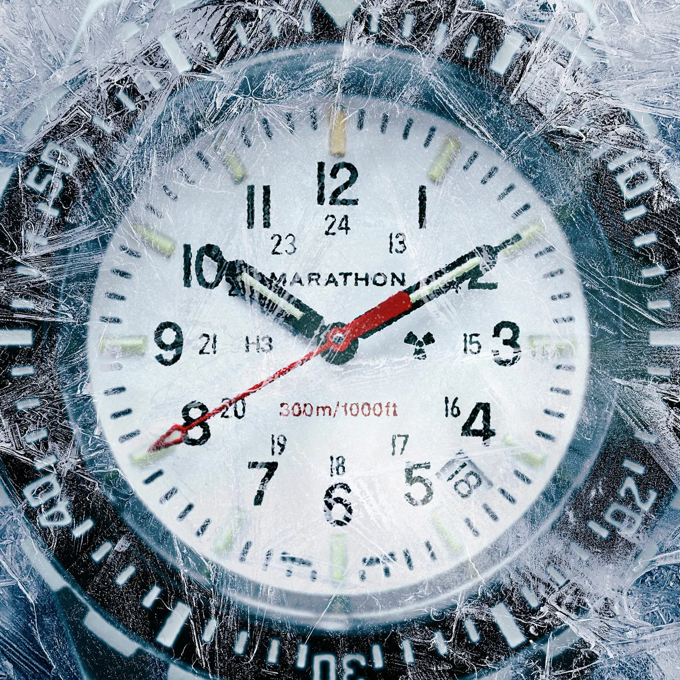 41mm Arctic Edition Large Diver's Quartz (TSAR) with Stainless Steel Bracelet