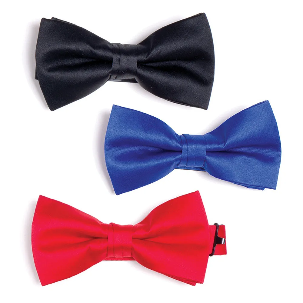 7650B - Deluxe Poly Satin Bow Ties