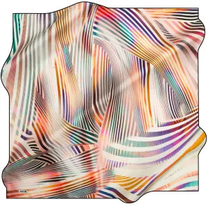 Aker Luxury Striped Silk Wrap Kinrara No. 13