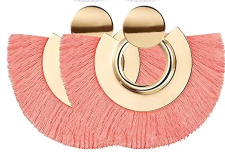 AM1101 - Tassel Statement Earrings