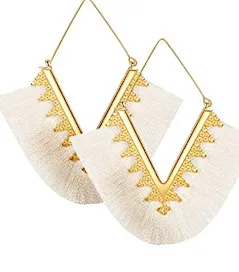 AM1101 - Tassel Statement Earrings