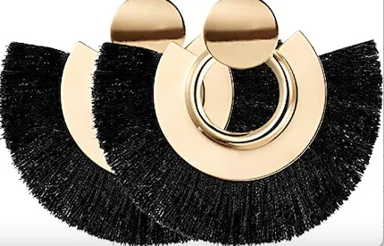 AM1101 - Tassel Statement Earrings