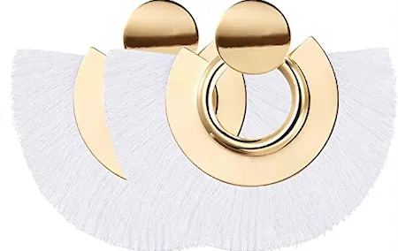 AM1101 - Tassel Statement Earrings