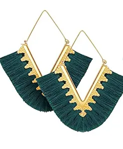 AM1101 - Tassel Statement Earrings