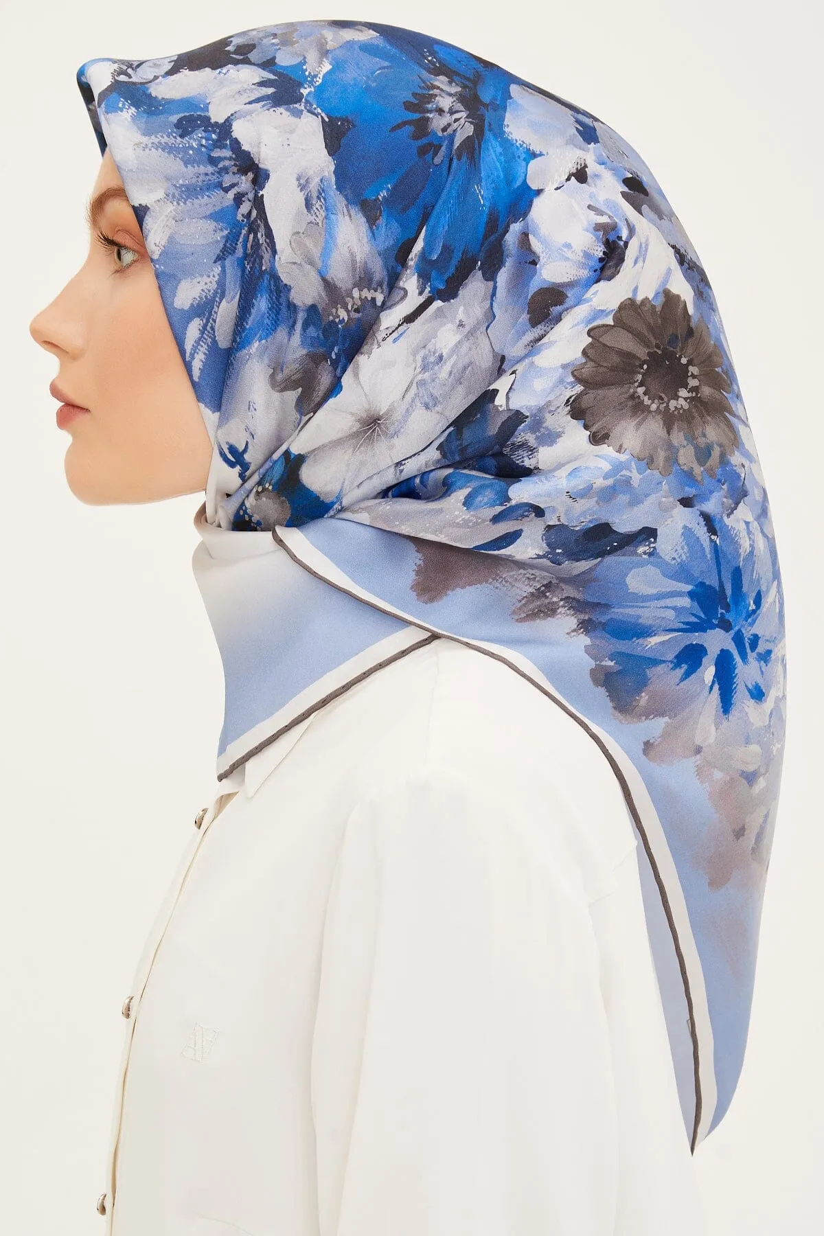 Armine Estella Floral Silk Scarf #2