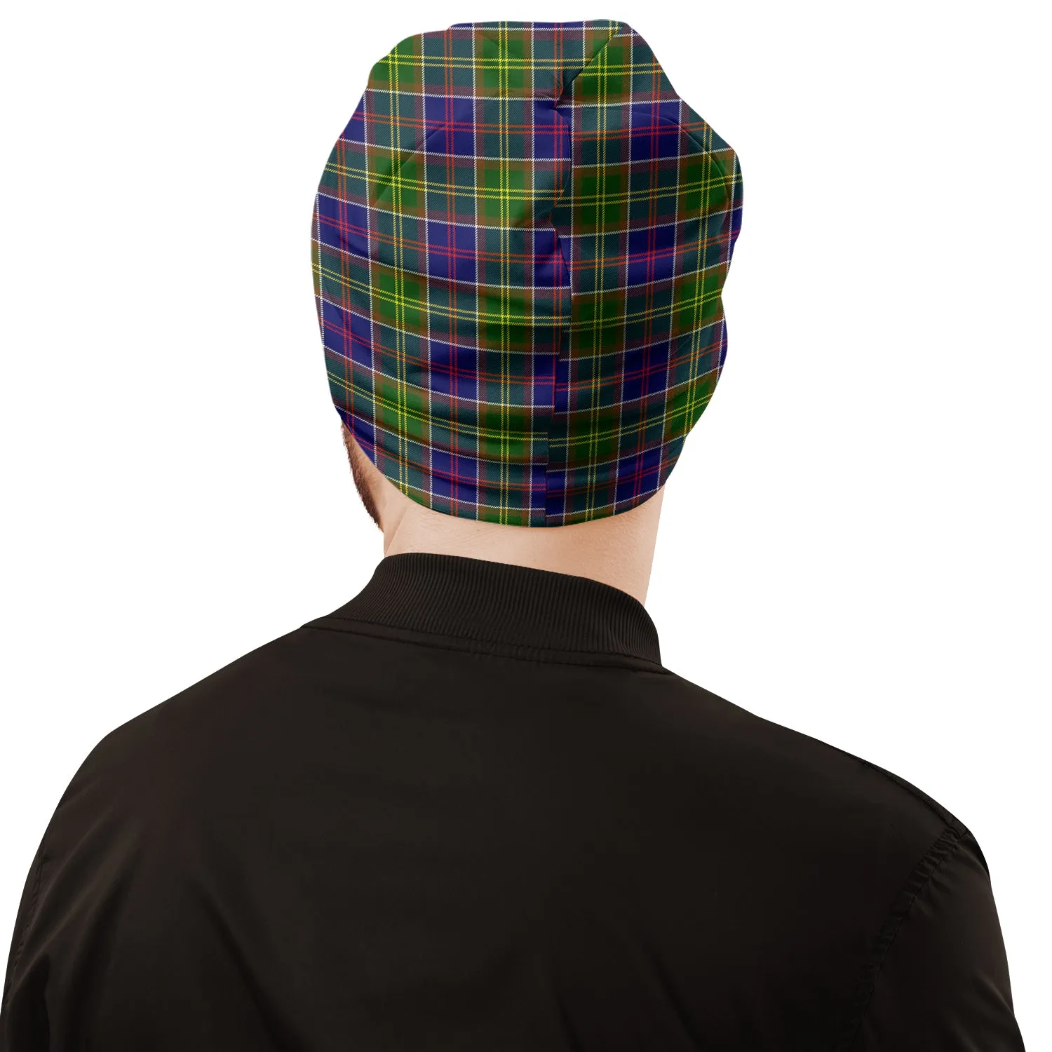 Arnott Tartan Beanies Hat with Family Crest