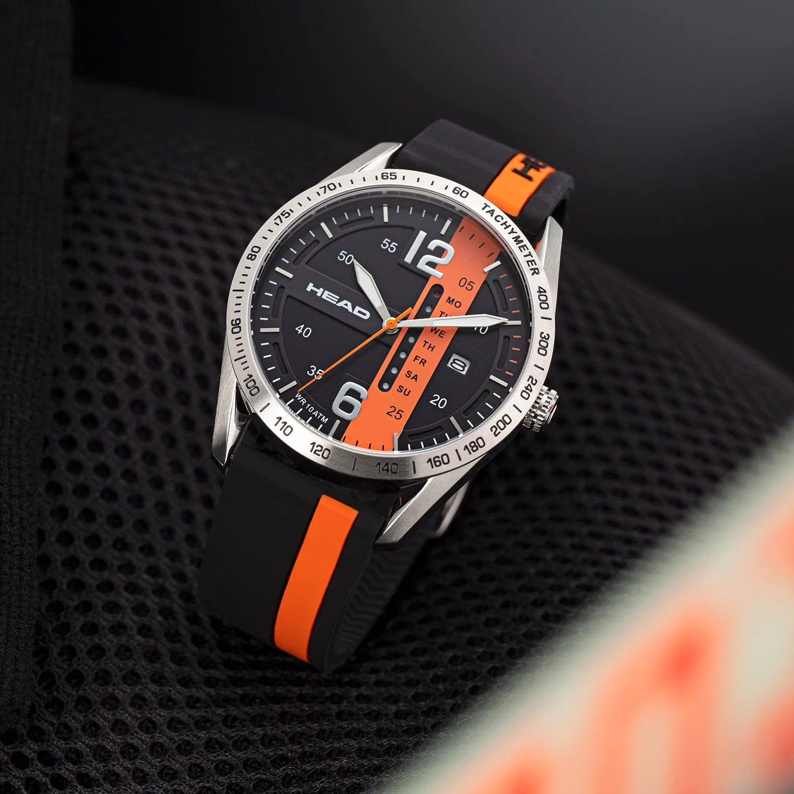 ATHENS 1 43,5mm Black/Orange