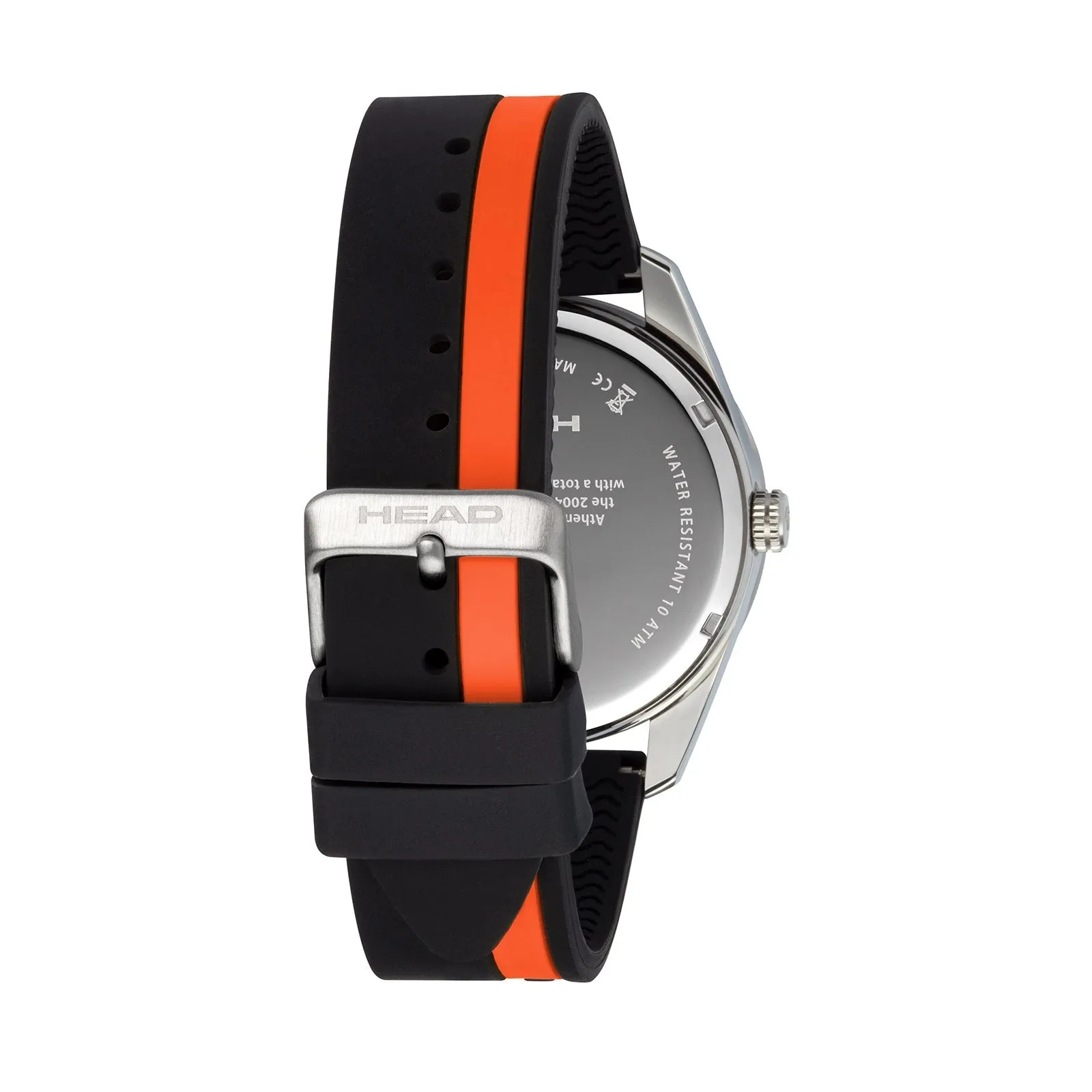 ATHENS 1 43,5mm Black/Orange