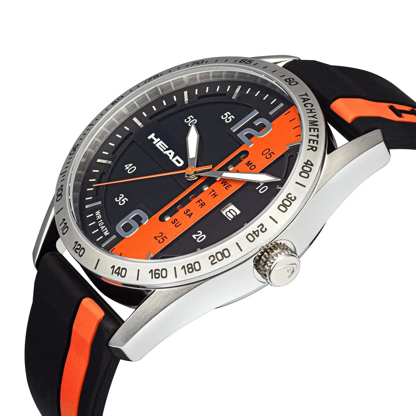 ATHENS 1 43,5mm Black/Orange