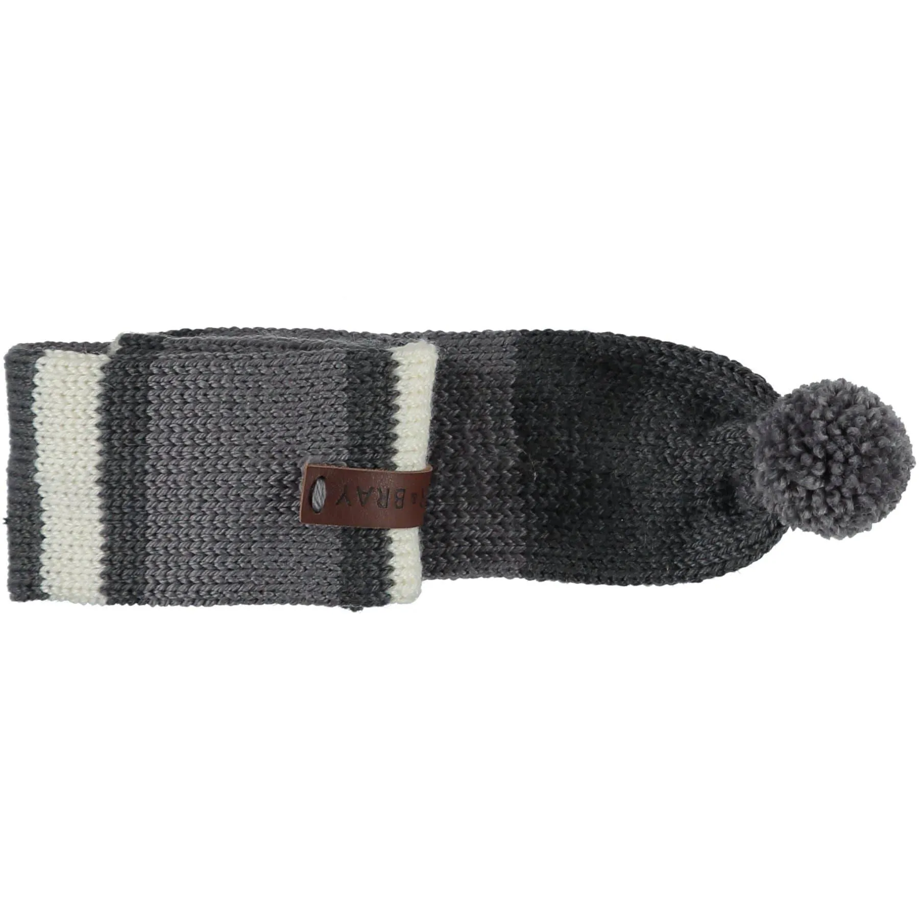 Baker & Bray | Knitted Dog Scarf | Graphite