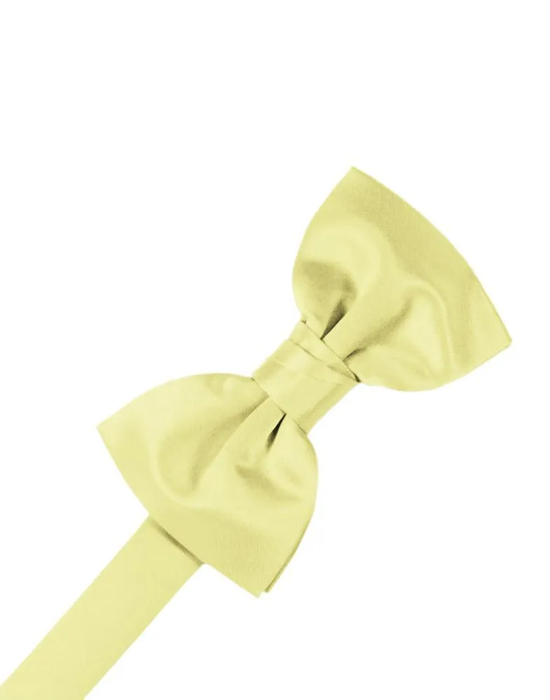 Banana Luxury Satin Bow Tie