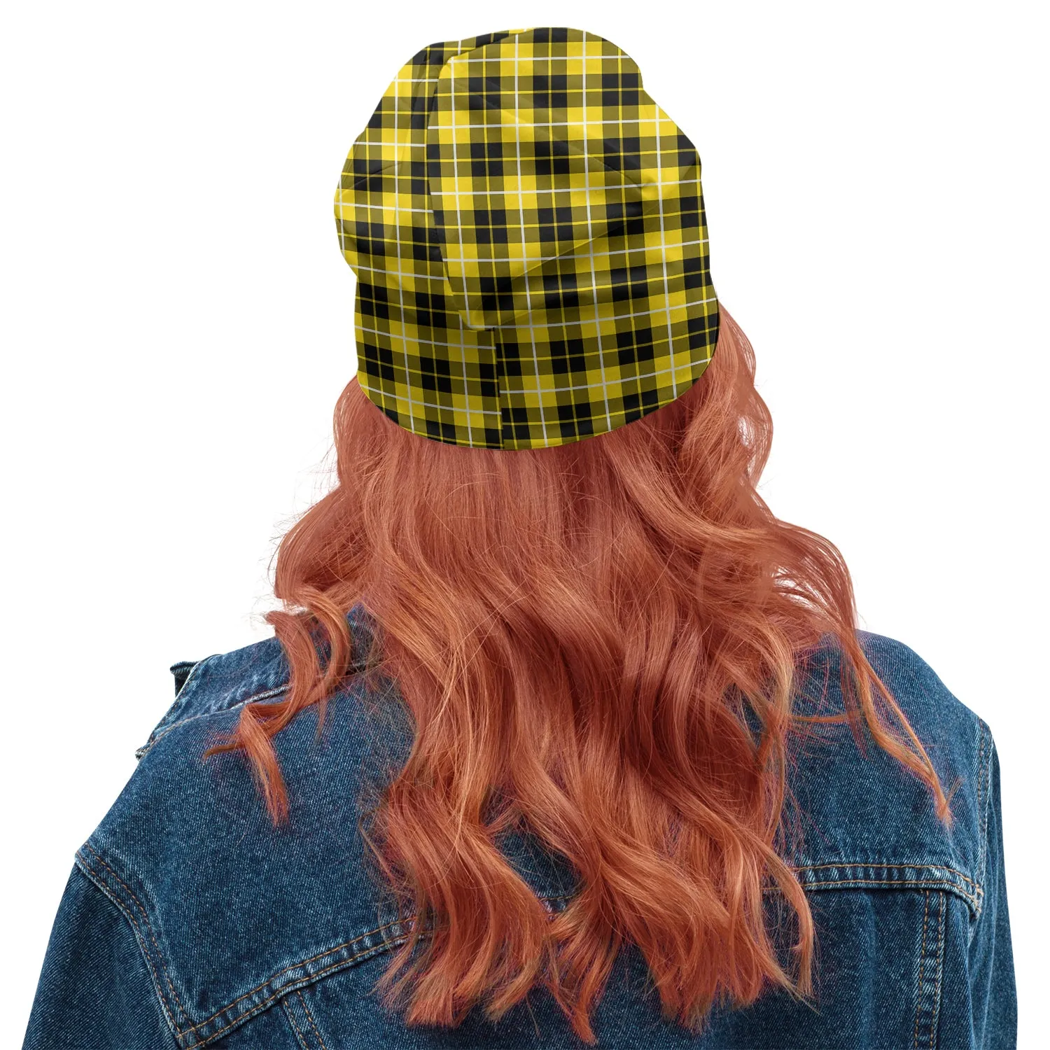 Barclay Dress Modern Tartan Beanies Hat with Family Crest