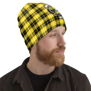 Barclay Dress Modern Tartan Beanies Hat with Family Crest