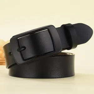 Basic Thick Waist Belts for Pants and Dresses