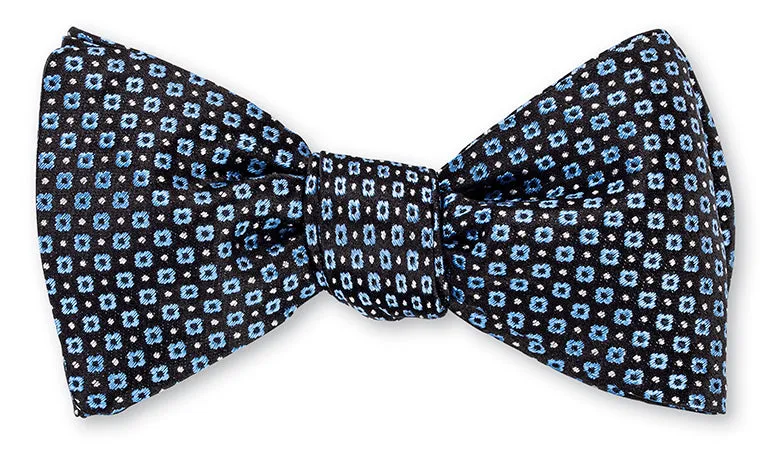 Blue Langmore Micro Bow Tie - B5142