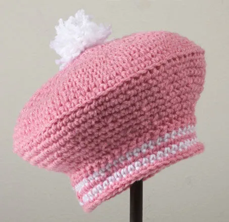 Bonnets and Berets Crochet Pattern