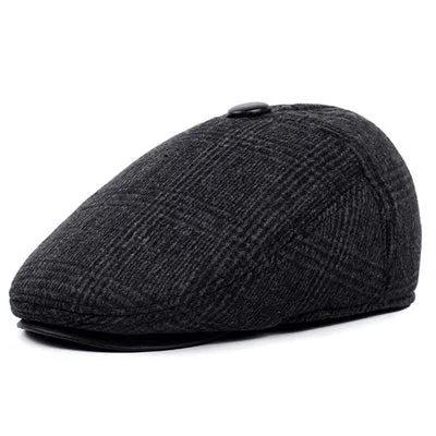 British Retro Woolen Beret Hat