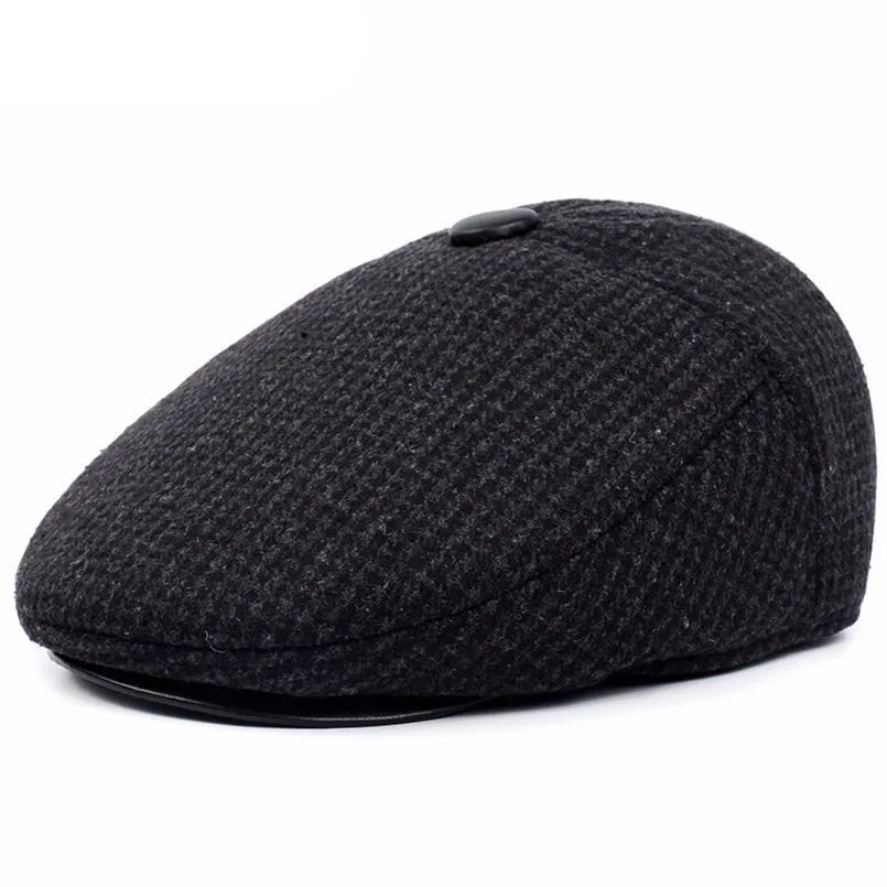 British Retro Woolen Beret Hat