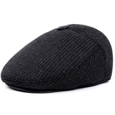 British Retro Woolen Beret Hat