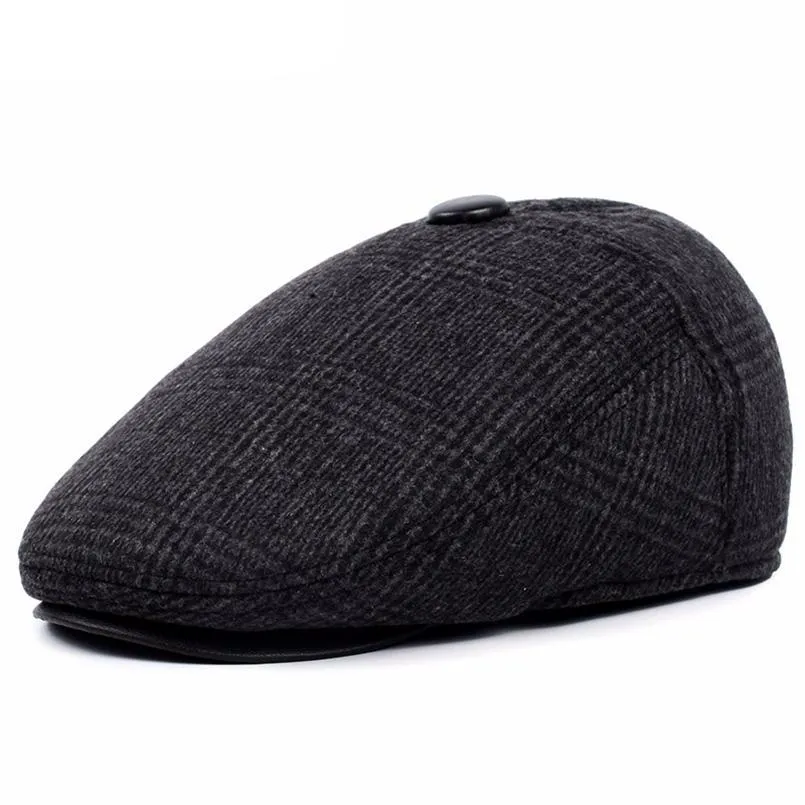 British Retro Woolen Beret Hat