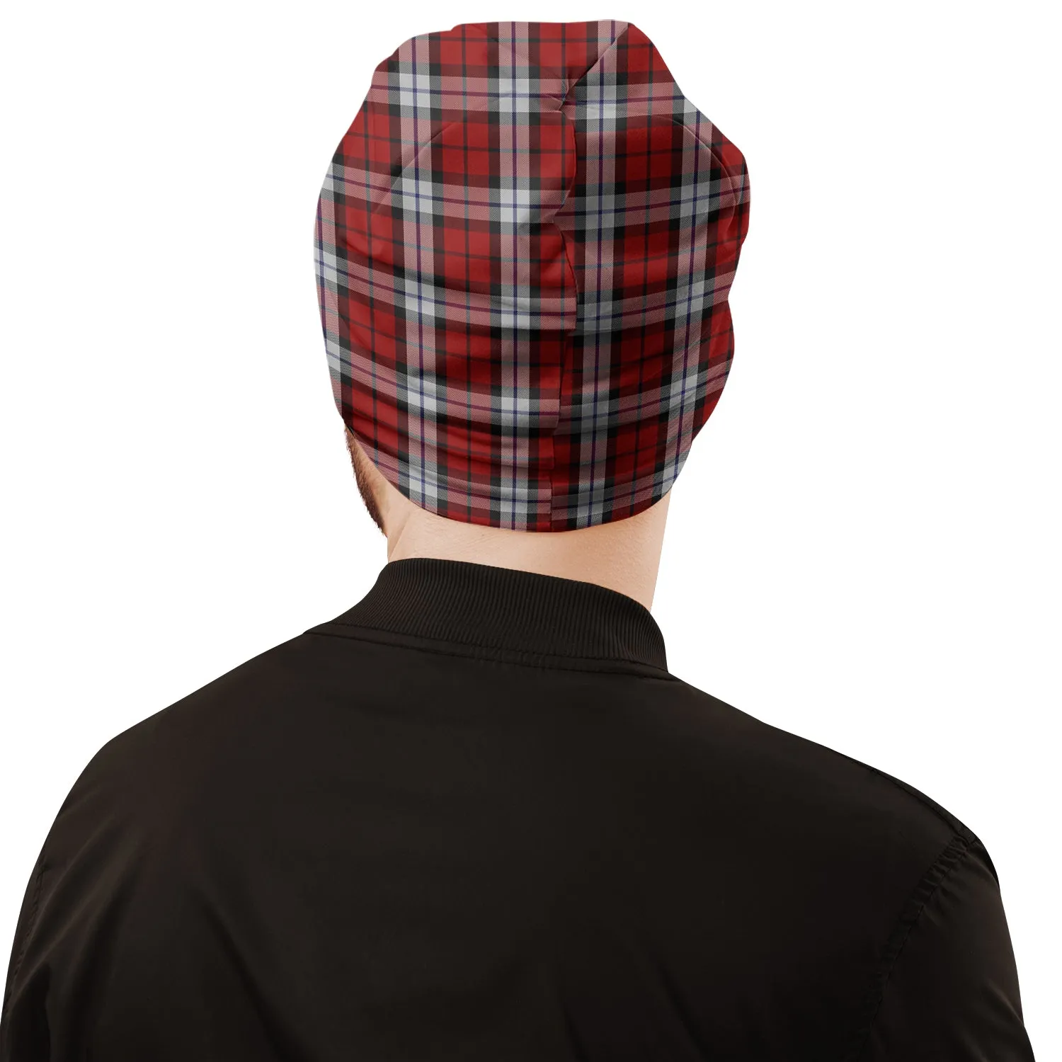 Brodie Dress Tartan Beanies Hat with Family Crest