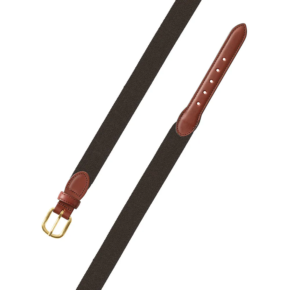 Brown Belgian Stretch Children's Belt