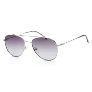 Calvin Klein Unisex Fashion 55 mm Silver Sunglasses