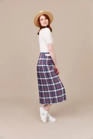 Castlemartyr 100% Linen Long Kilt