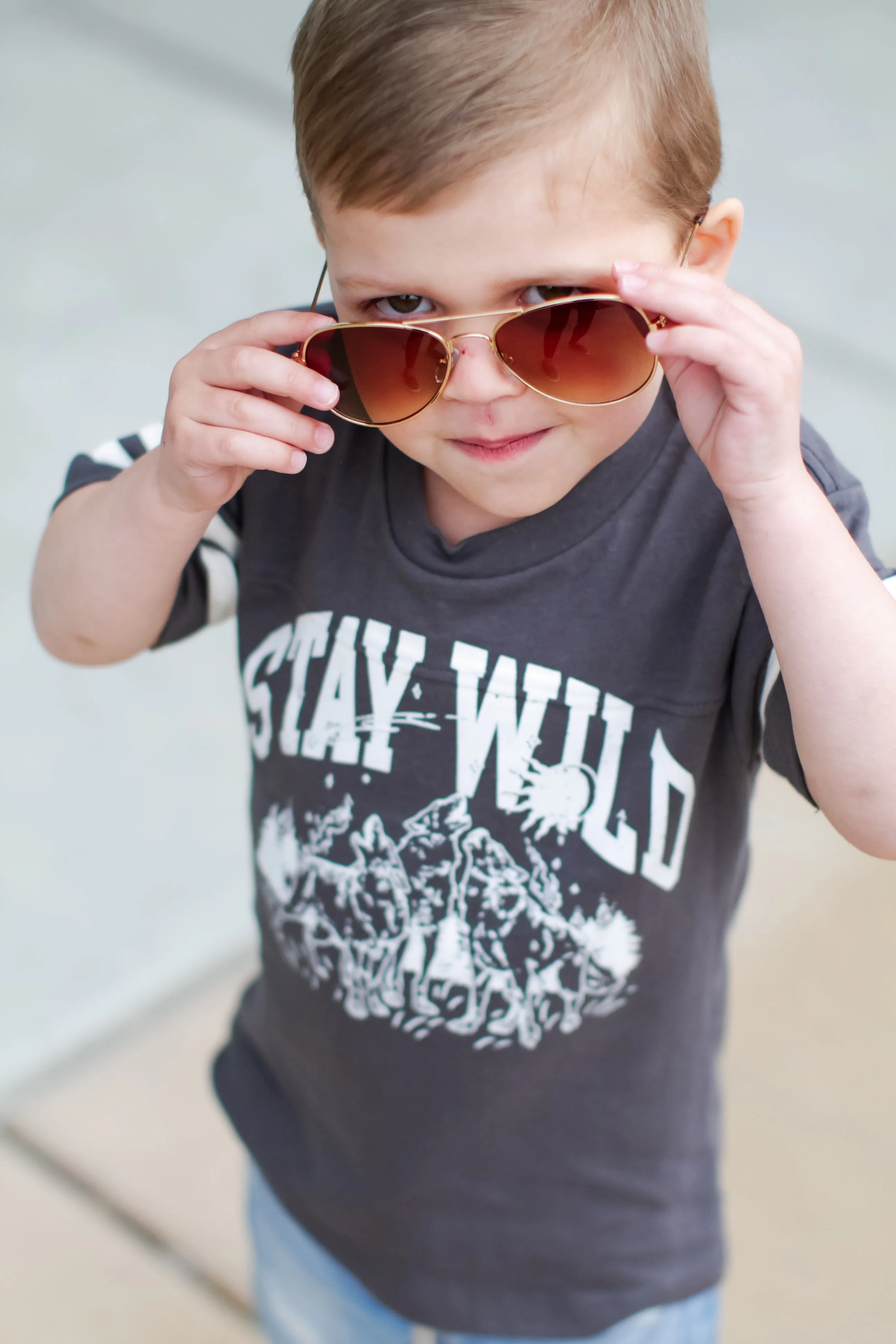 Children's Aviator Sunglasses - 8 Colors Available