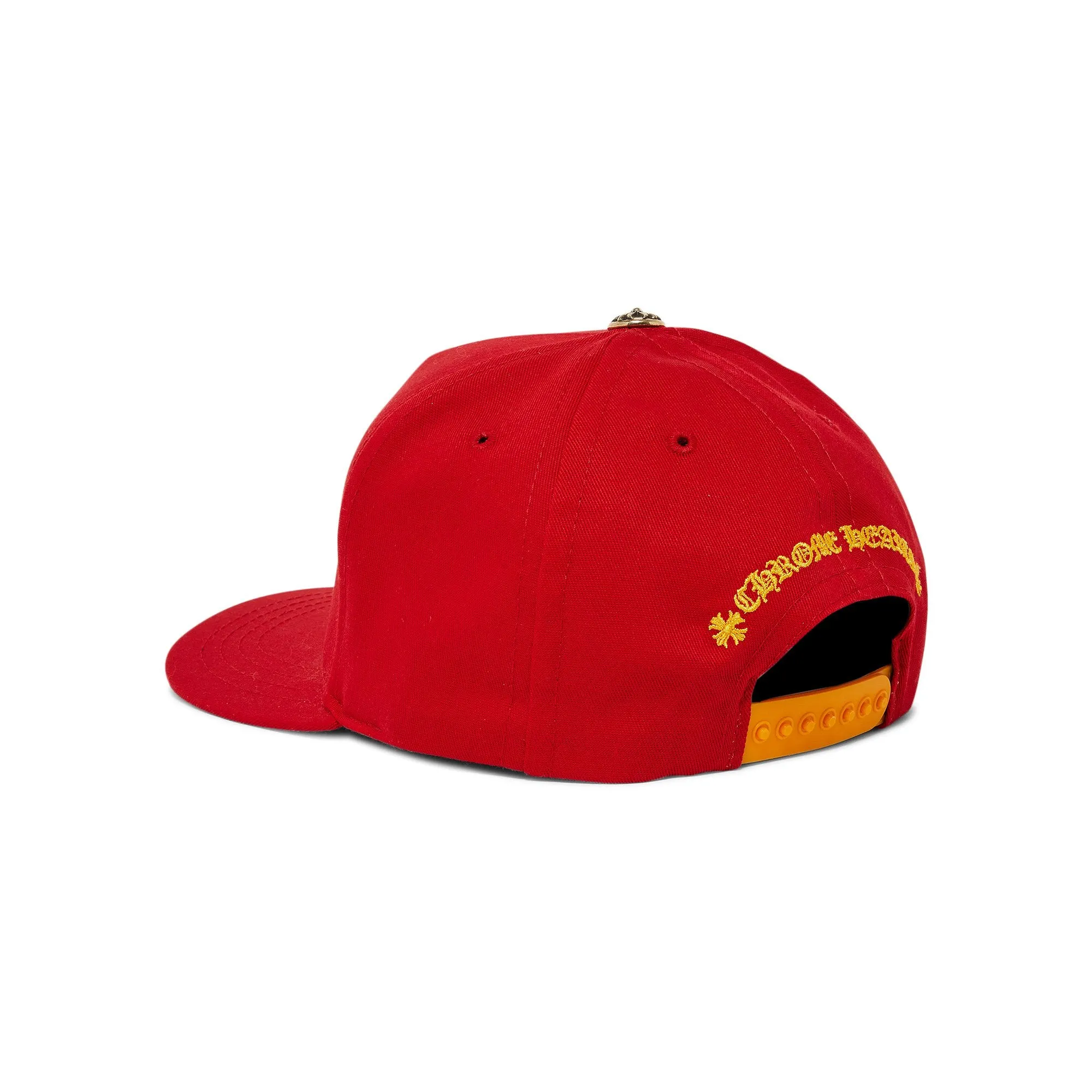 Chrome Hearts Baseball Cap, Red/Yellow