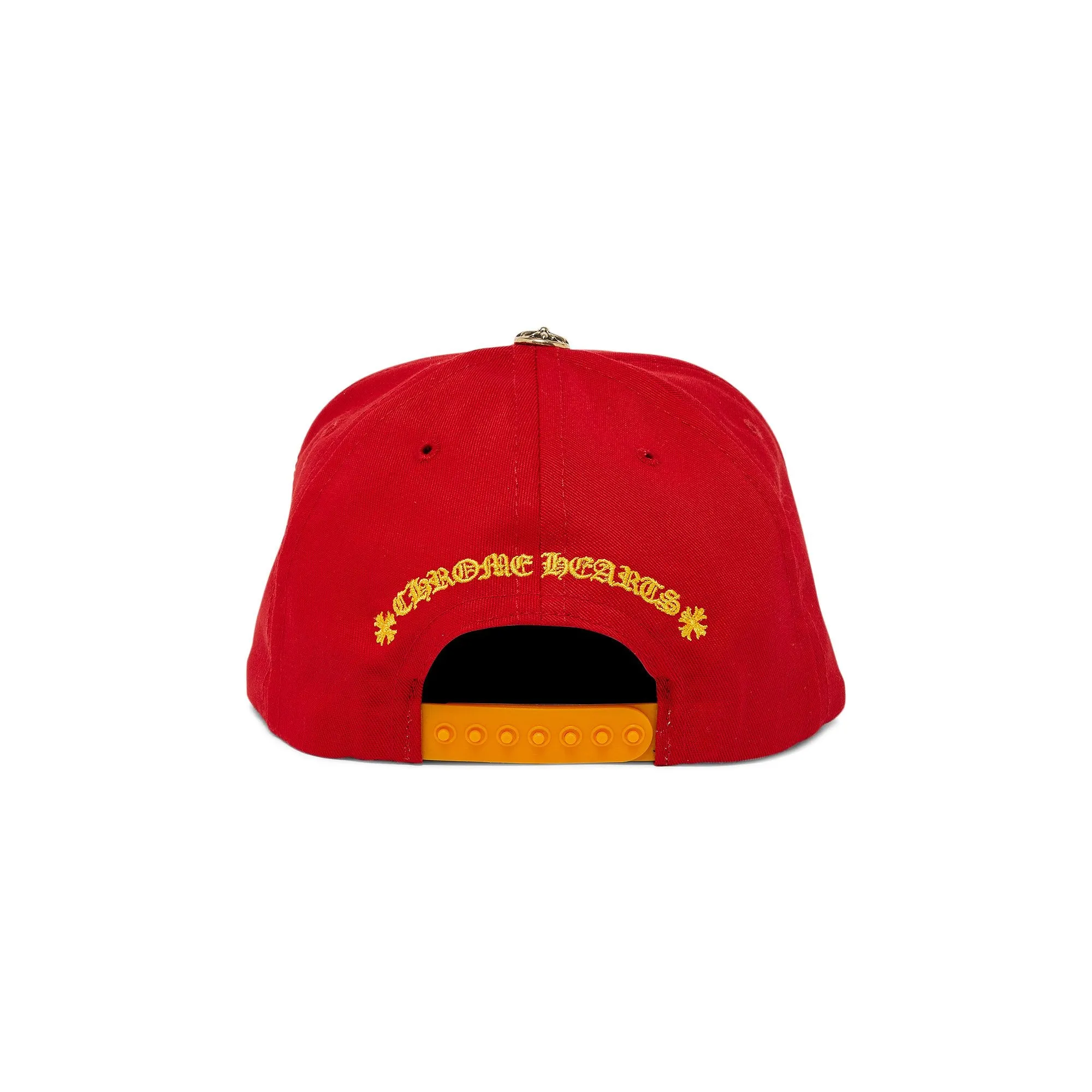 Chrome Hearts Baseball Cap, Red/Yellow