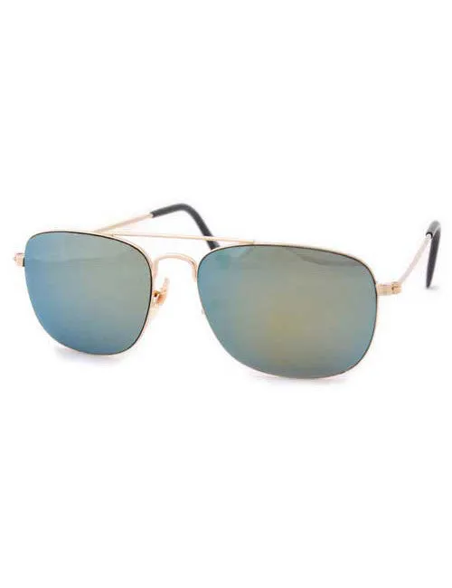 CLEAT Gold Aviator Sunglasses