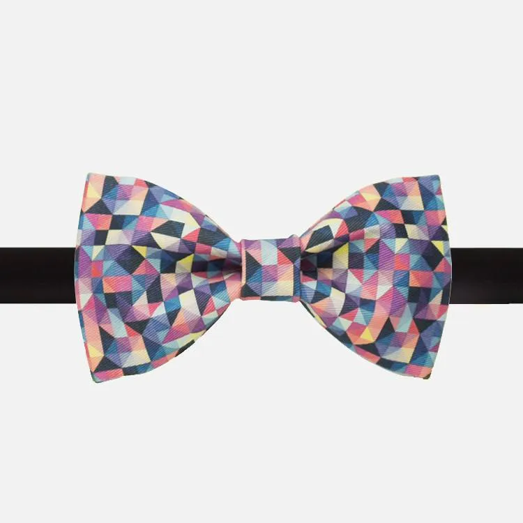 Color Squares Bow Tie