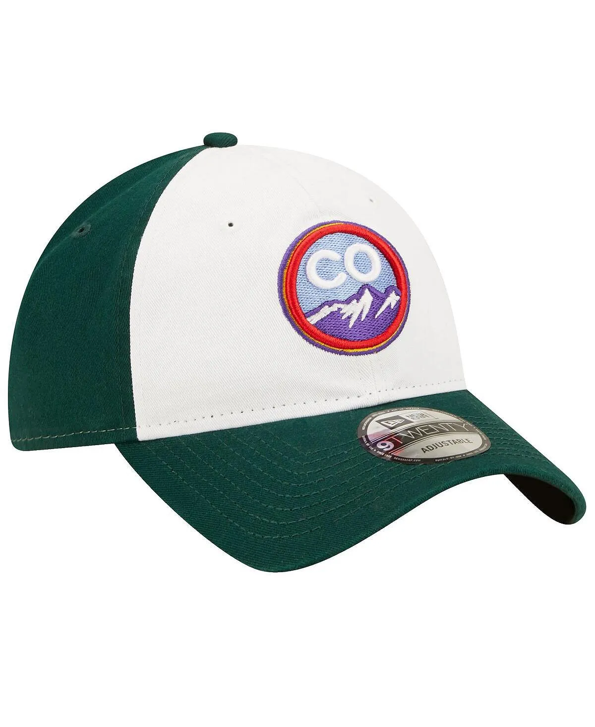 Colorado Rockies 2022 Men's Green Adjustable City Connect 9TWENTY New Era Cap