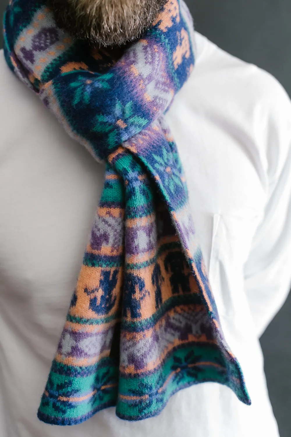 Cosmic Dogs Scarf - Solid