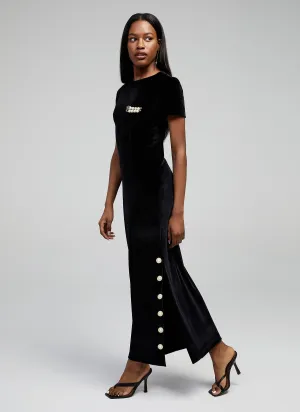 Elena Velvet Maxi Dress