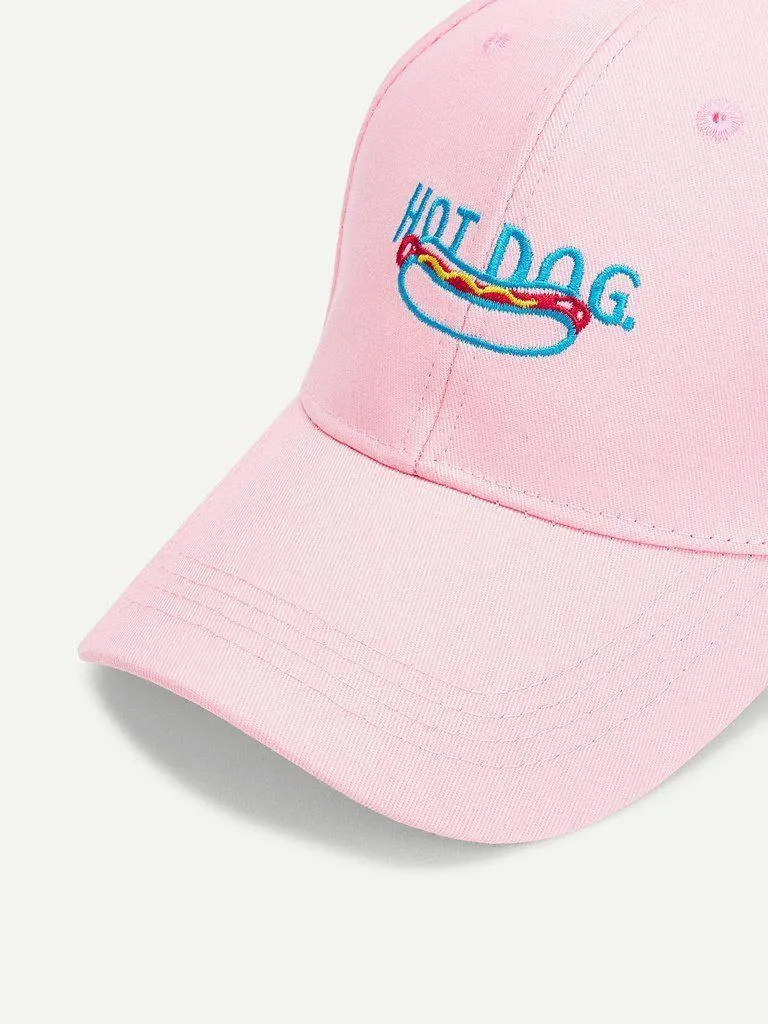 Embroidered Food Baseball Cap