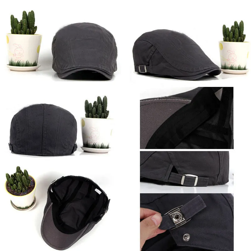 Fashion Men's Women's Hat Berets Cap Golf Driving Sun Flat Cabbie Ivy Flat Newsboy Cap