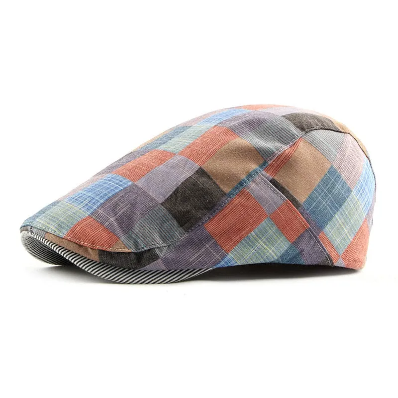 Fashion Men's Women's Hat Berets Cap Golf Driving Sun Flat Cabbie Ivy Flat Newsboy Cap