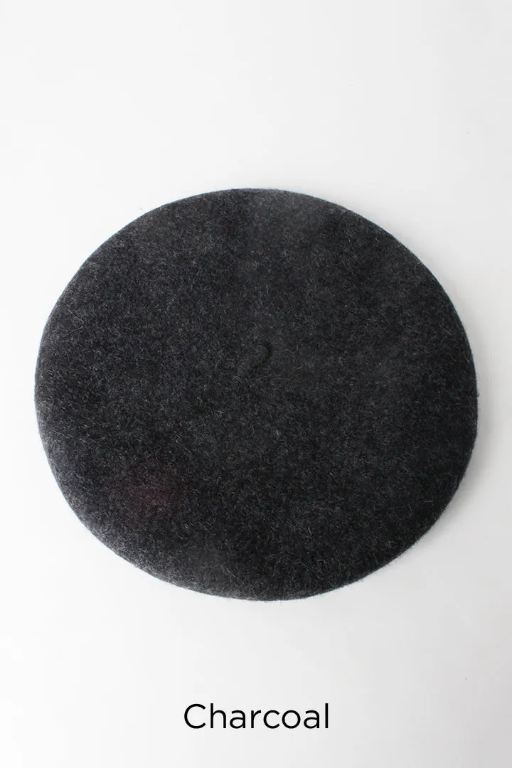 FWBRT217 - Solid Wool Beret