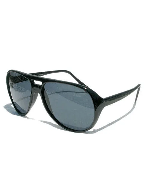 GIANT AVIATOR Black Aviator Sunglasses