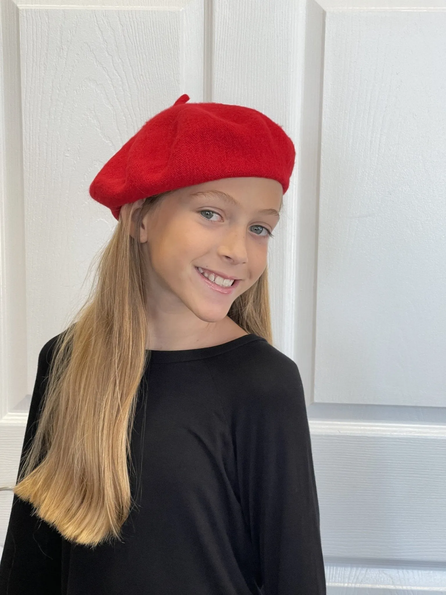 Girls French Style Beret Hats - Several Color Choices