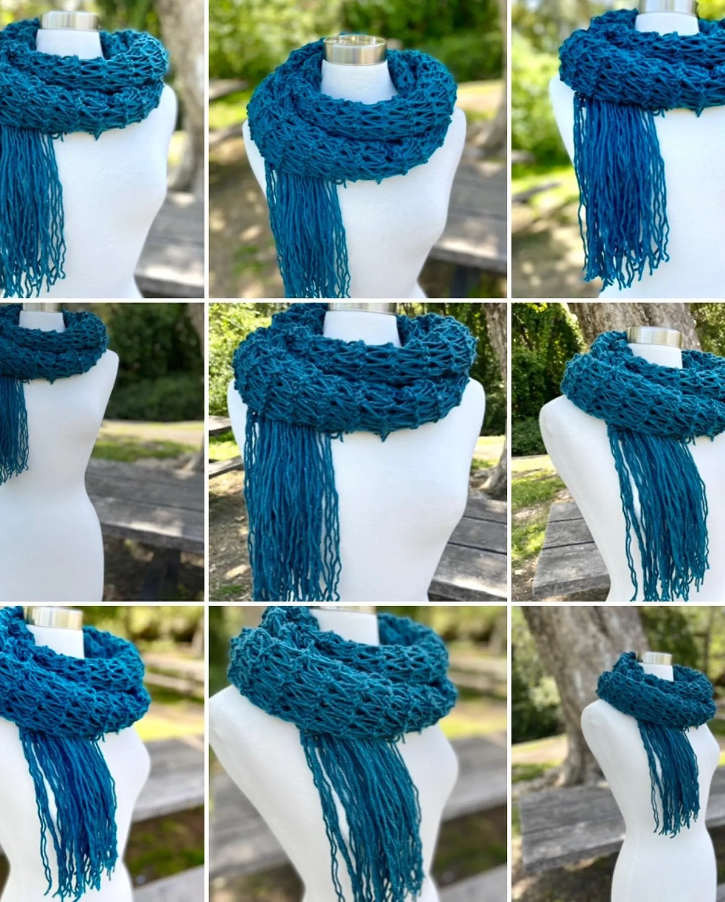 Handmade Knitted Scarf for Women