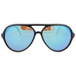 HEDGES Black Aviator Sunglasses