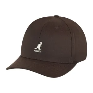 Kangol Wool Flexfit Baseball Cap - Brown