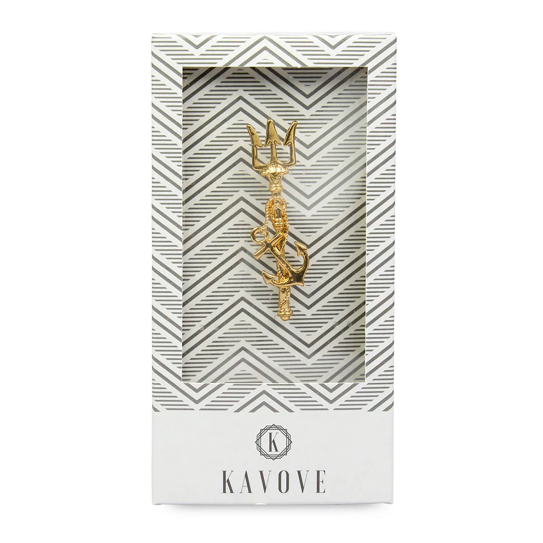 Kavove Harmony Elegance Golden Colour Brooch