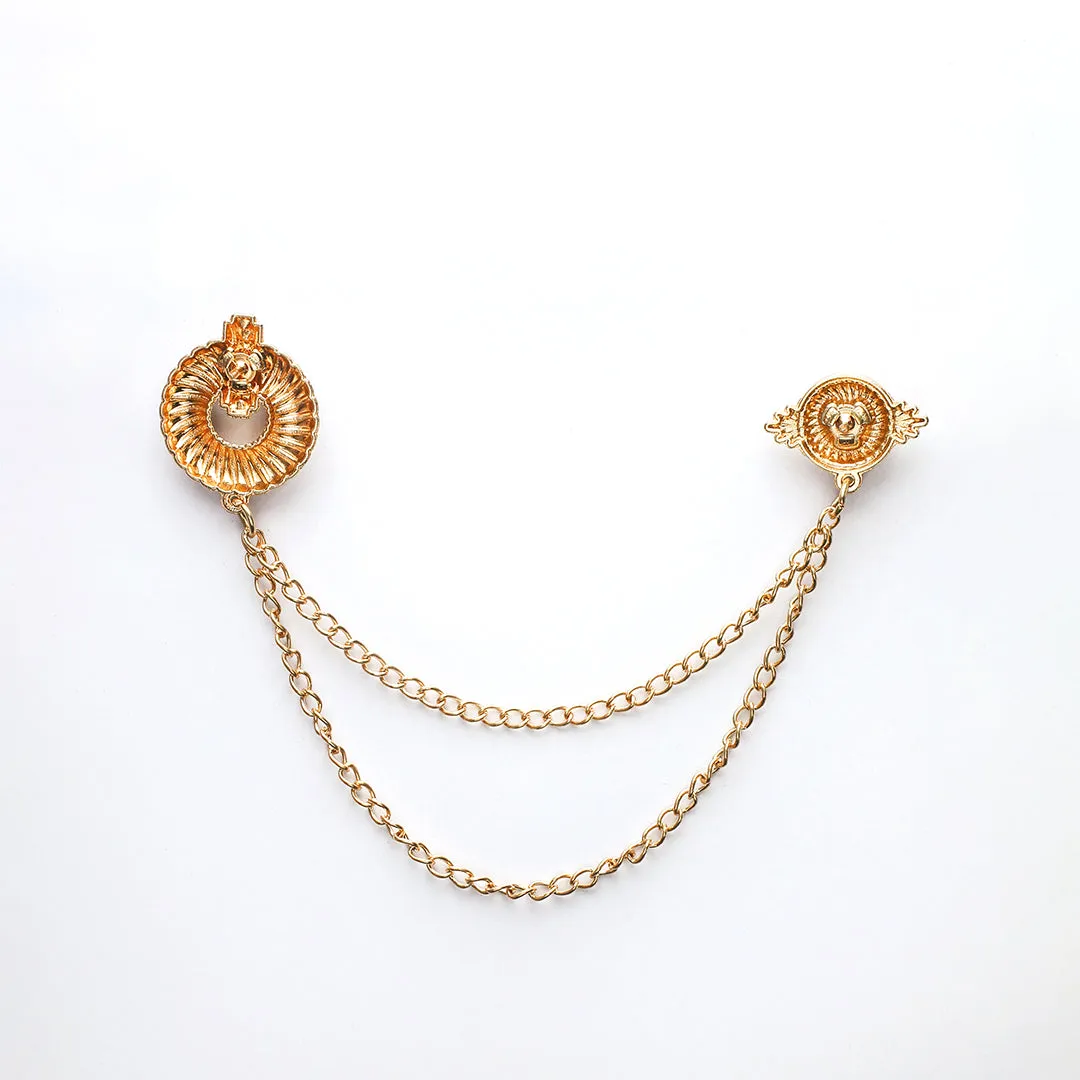 Kavove The Glamour Golden Colour Brooch