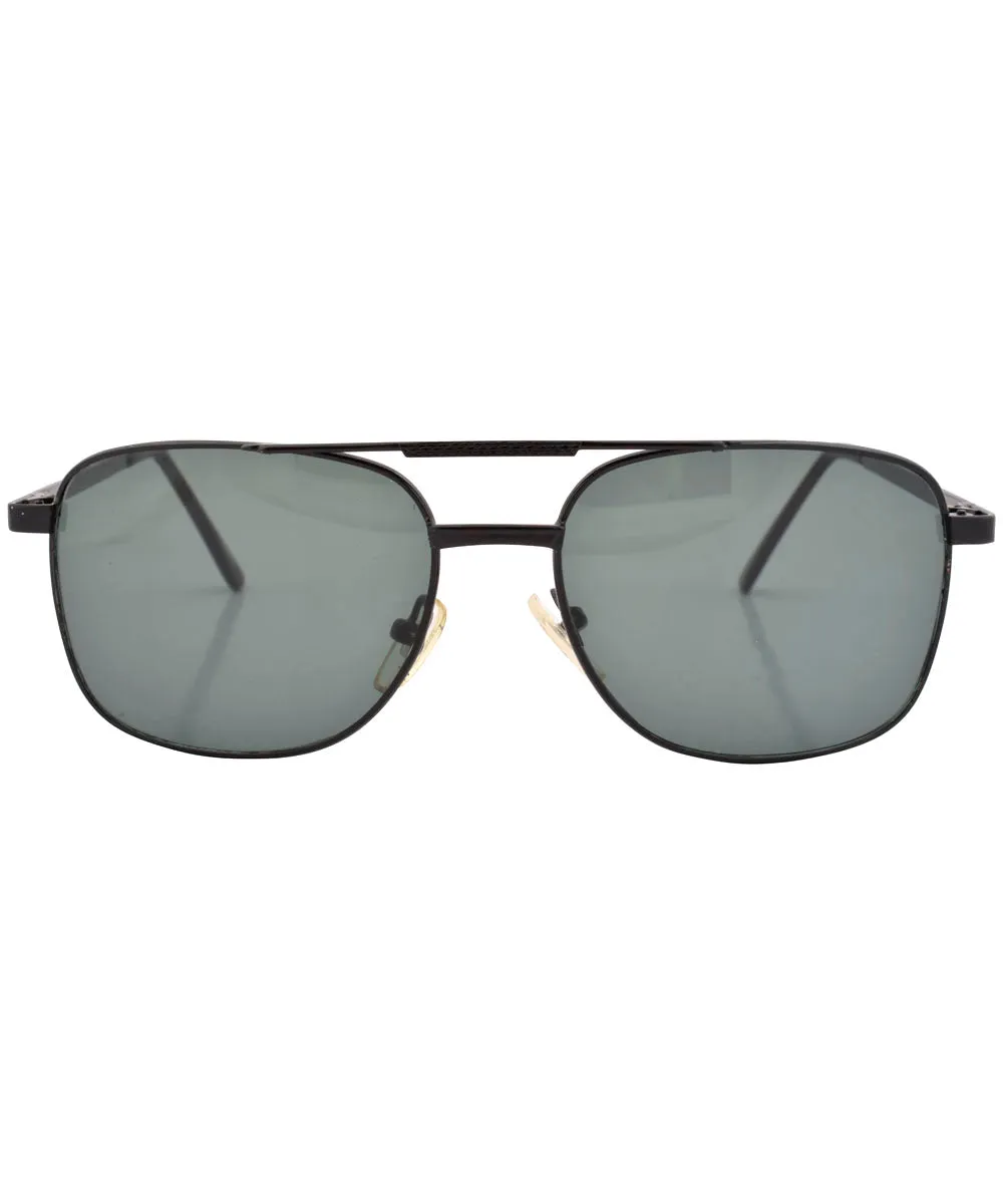 MAHONEY Black Aviator Sunglasses