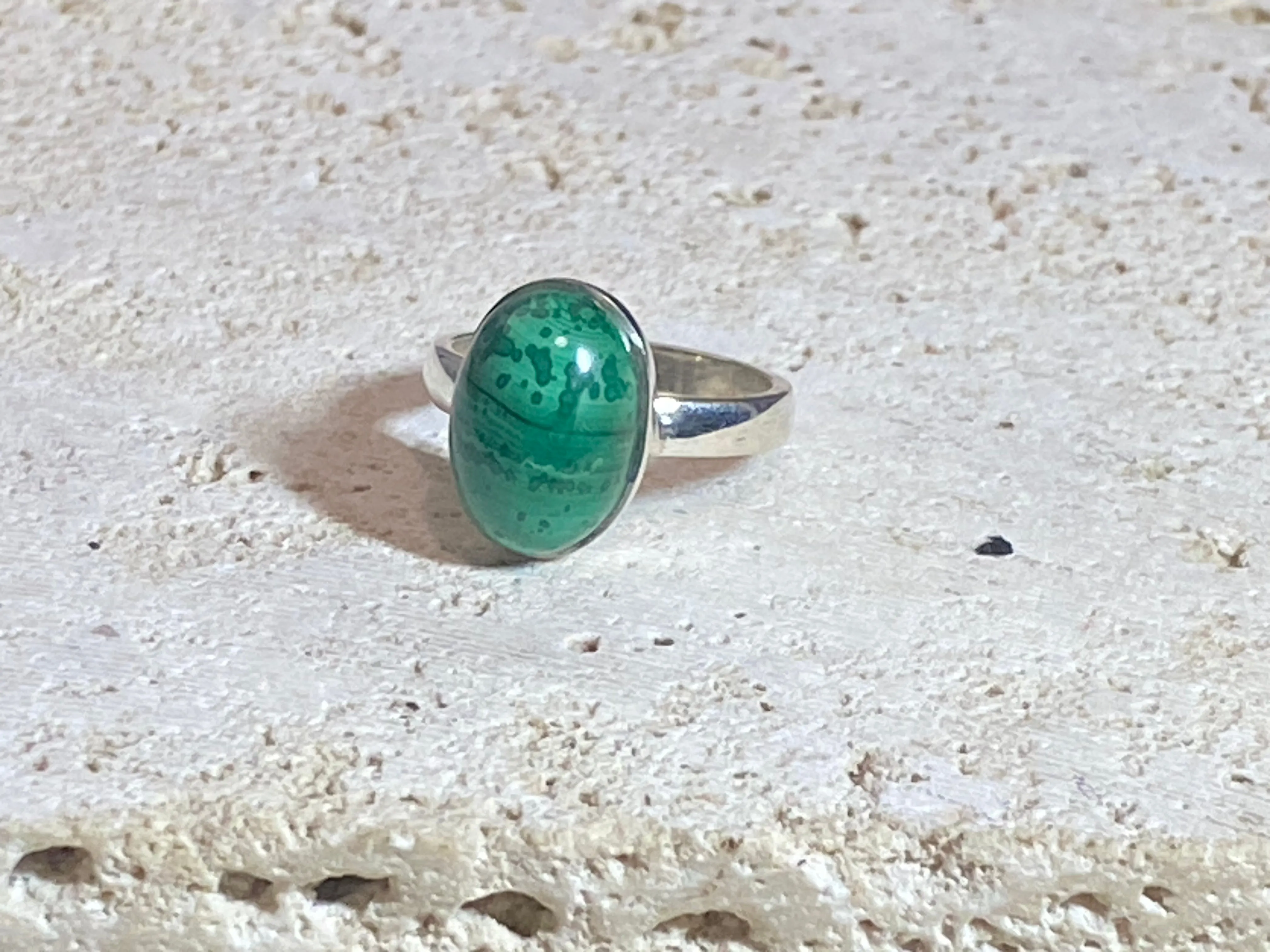 Malachite Rings